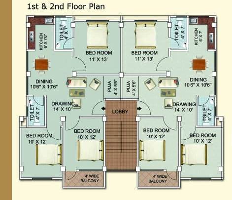 Jay Ram Niwas Adabari Floor plan